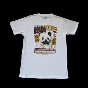 LRG Panda Lettuce Tee White